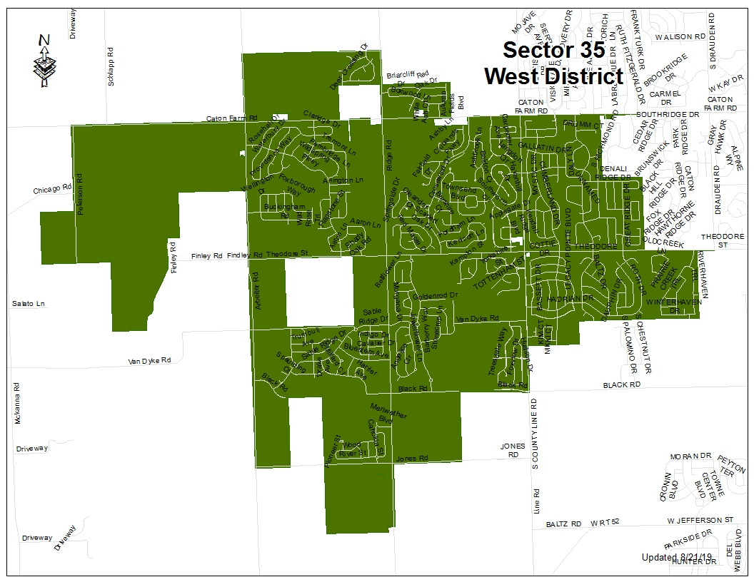 Sector 35 Map